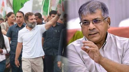 On Friday Rahul Gandhi spoke with Prakash Ambedkar he said he will campaign against his candidate