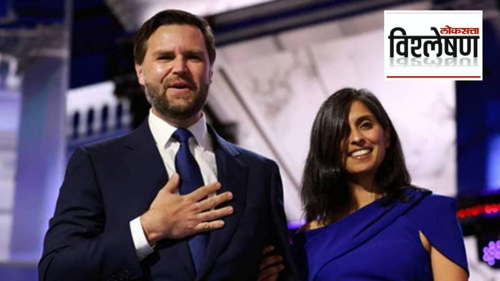 Usha Vance, wife of US Vice President-elect JD Vance