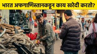 What does India buy from Afghanistan?