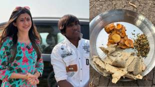 ankita walawalkar meets suraj chavan at his hometown baramati