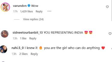 avneet kaur fans commented on her and tom cruise photo