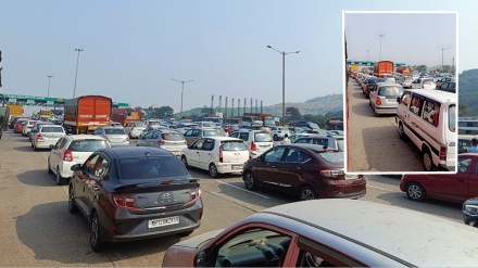 traffic jam on pune Bengaluru highway traffic jam on pune Bengaluru highway
