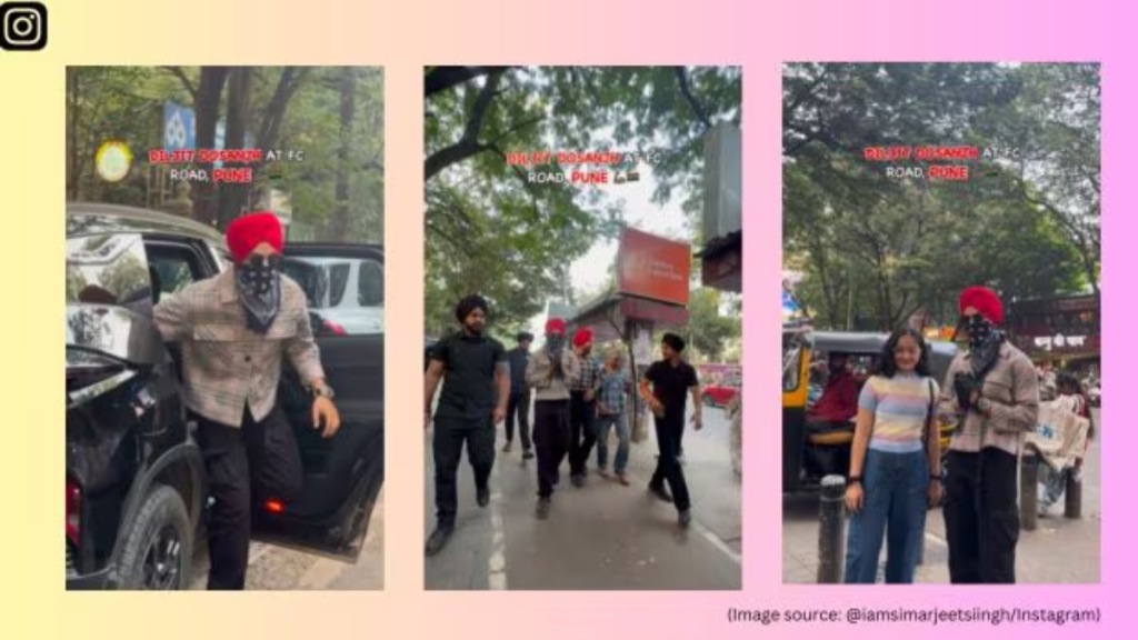 Man pranks Pune crowd by impersonating Diljit Dosanjh Man pranks Pune crowd by impersonating Diljit Dosanjh