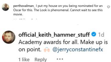 fans commented on billy zane instagram post