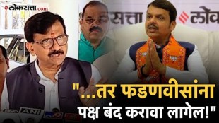 Shivsena Thackeray Group MP Sanjay Raut on DCM Devendra Fadnavis