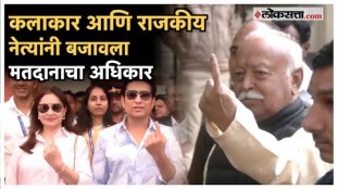 Artists and political leaders also voted for vidhansabha election 2024 ad appealed to citizens to vote