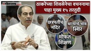 Uddhav Thackeray announced his shivsena party manefisto over the assembly elections 2024