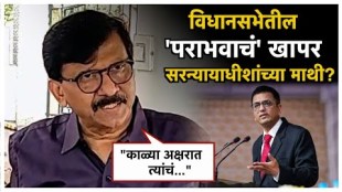 sanjay raut criticized CJI dhananjay chandrachud