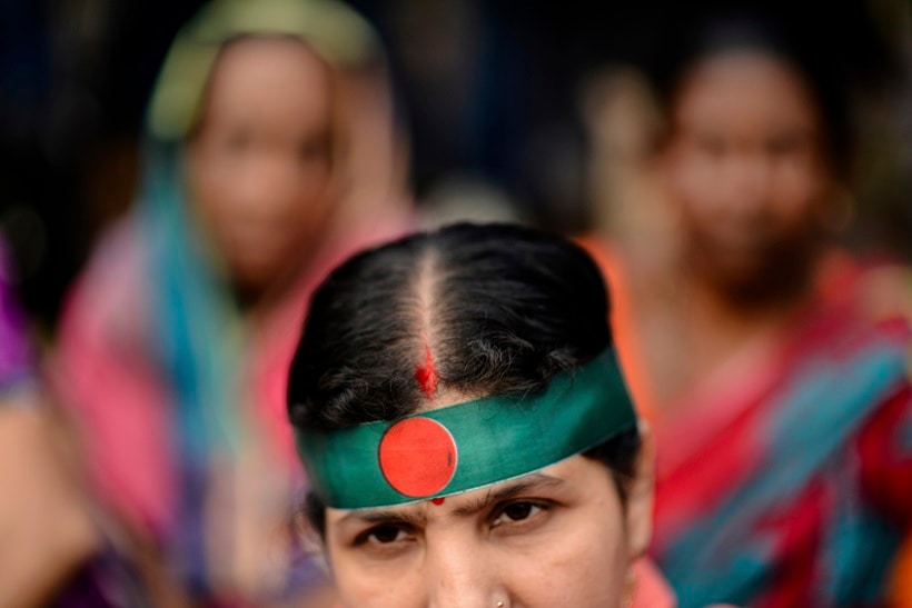 Bangladesh Hindu protests