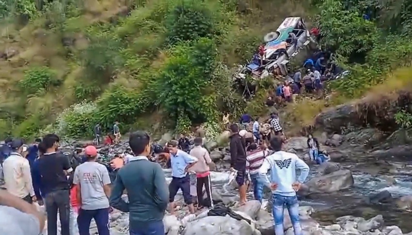 SDRF and NDRF rescue team Almora