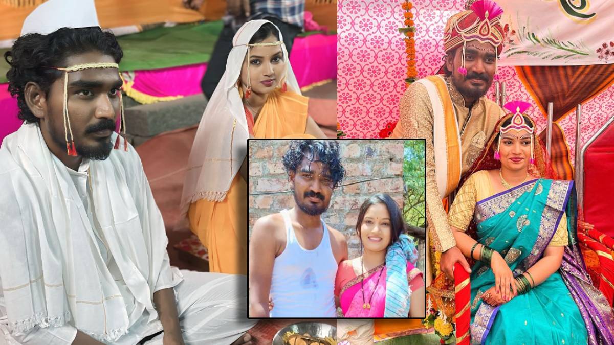 fandry fame jabya and shalu aka somnath and rajeshwari new wedding look ...