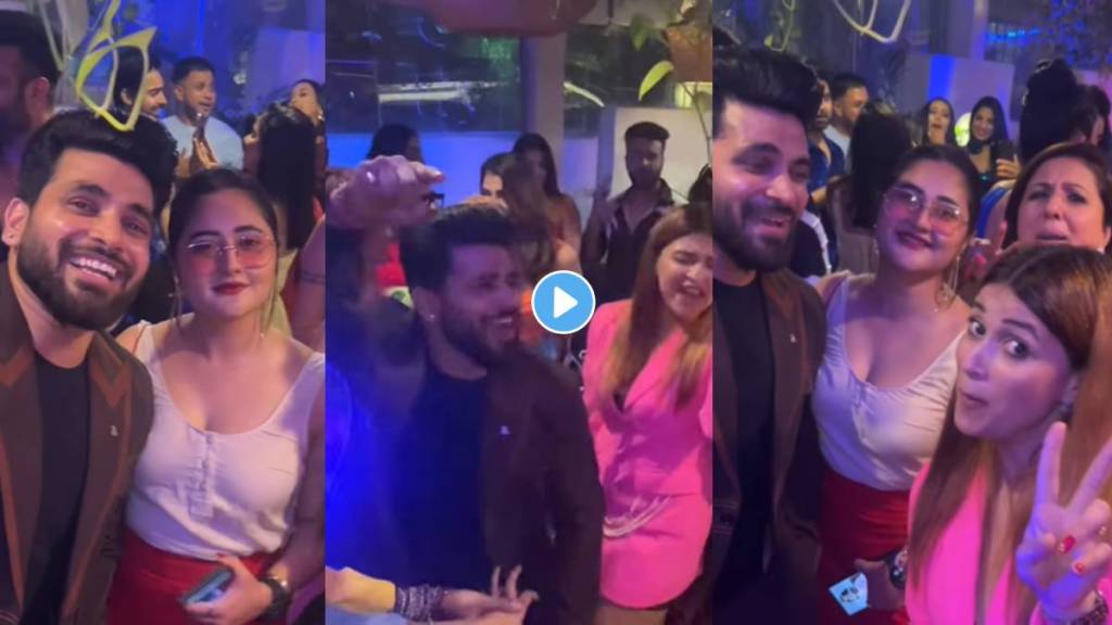 shiv thakare and big boss 16 contenstant dancing video shiv thakare and big boss 16 contenstant dancing video