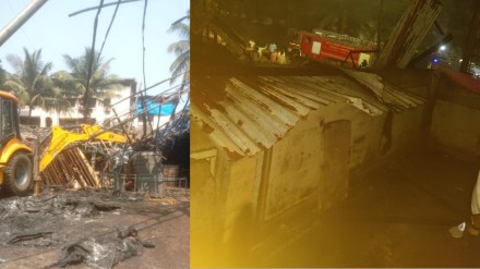 illegal godown of mandap materials on reserved plot for educational facility in dombivli