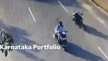 A biker suffered a heart attack on a busy road Video of the thrilling accident goes viral A biker suffered a heart attack on a busy road Video of the thrilling accident goes viral