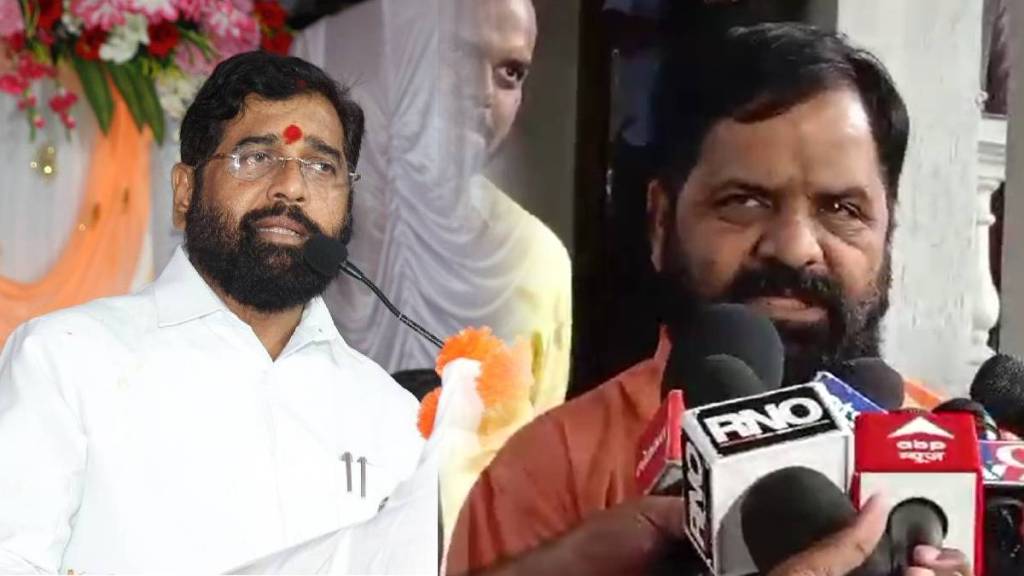 Bharat Gogawale on Eknath Shnde Bharat Gogawale on Eknath Shnde