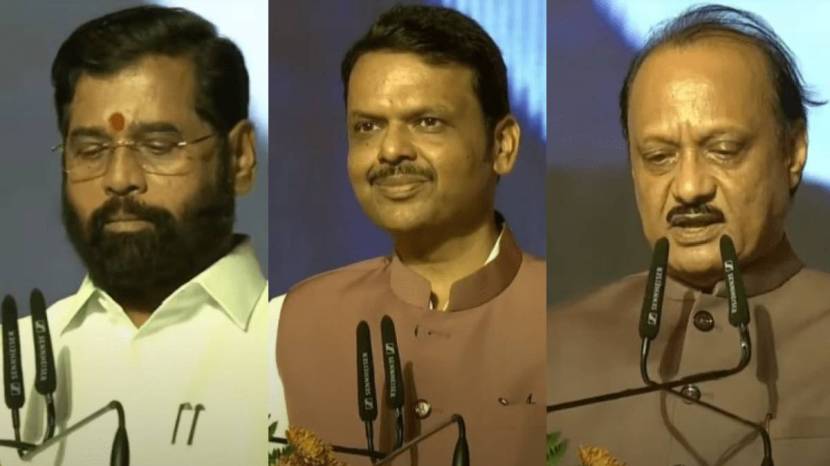 Maharashtra CM oath ceremony attended by big celebrities