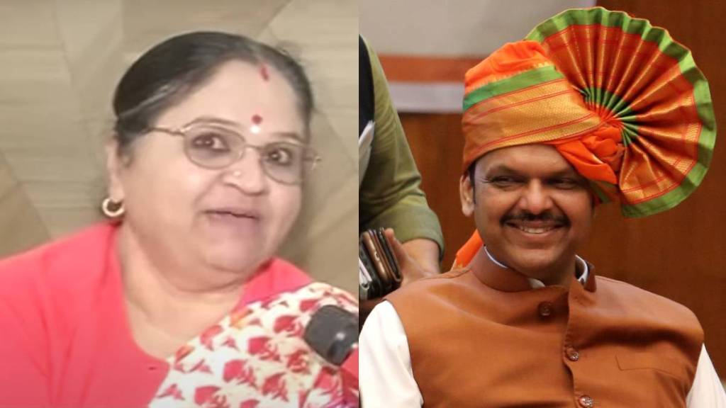 Devendra Fadnavis and his teacher Devendra Fadnavis and his teacher