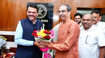 Uddhav Thackeray Meets CM Devendra Fadnavis Rahul Narwekar Uddhav Thackeray Meets CM Devendra Fadnavis Rahul Narwekar