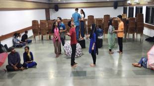 Loksatta lokankika competition Students rehearsals for in final stage
