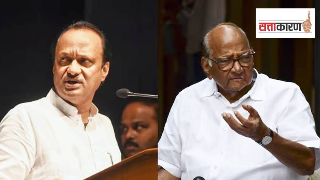 अजित पवार निवडणूक निकालांसह शरद पवारांच्या छायेतून कसे बाहेर पडले? (फोटो सौजन्य पीटीआय) अजित पवार निवडणूक निकालांसह शरद पवारांच्या छायेतून कसे बाहेर पडले? (फोटो सौजन्य पीटीआय)