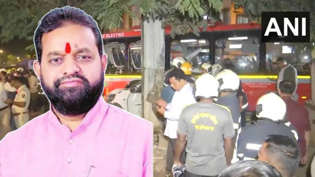 Mumbai Bus crash accident Mumbai Bus crash accident