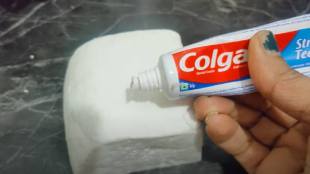 kitchen jugaad marathi toothpaste on paneer use for skin cleaning