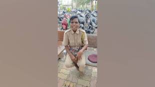 Psychopath woman Started wandering as a police and intimidating villagers