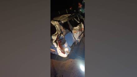 One killed three injured in Samriddhi Expressway accident after speeding car burst tyres