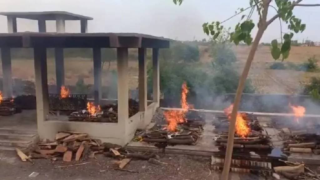 karve village cemetery is in disrepair and sumitra Kadu demands immediate improvements