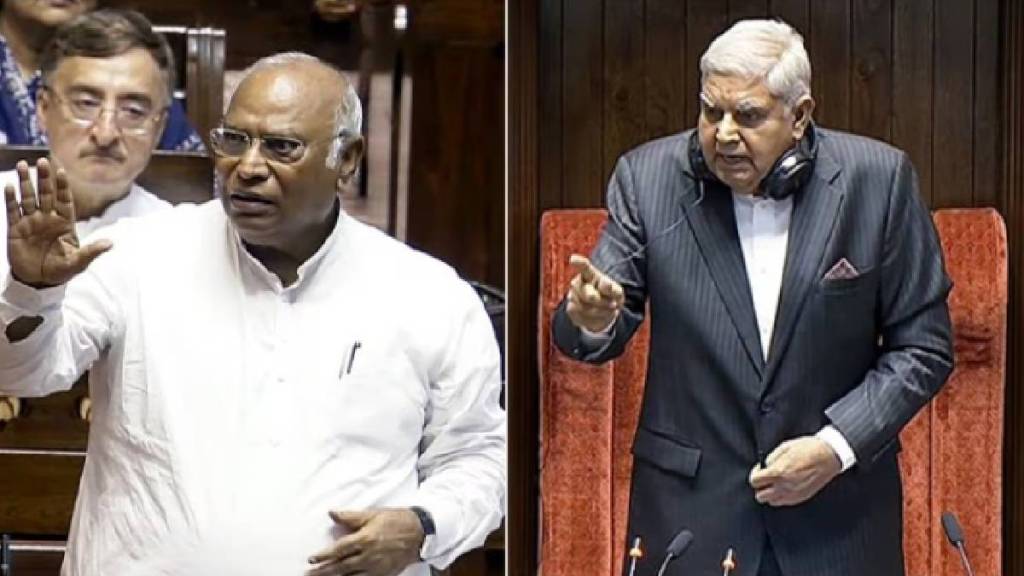Mallikarjun Kharge Vs Jagdeep Dhankhar