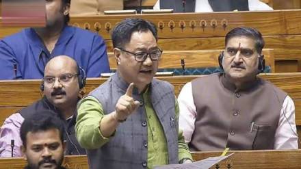 Kiren Rijiju in Lok Sabha