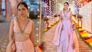 Marathi Actress Sonalee Kulkarni shares alluring pictures in lehenga on social media for cousin wedding