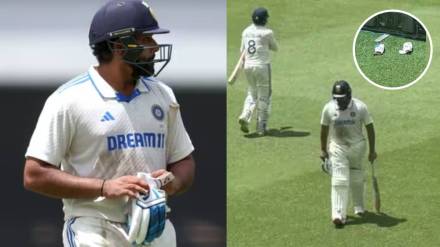 Rohit Sharma Gives Retirement Hint with Gloves Act After Gabba Dismissal Sparks End to Tess Career Speculations