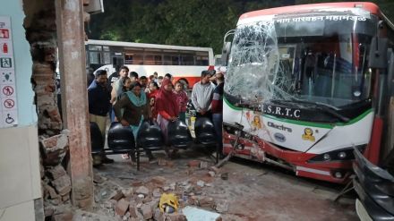 number of ST bus accidents increased in Nashik division