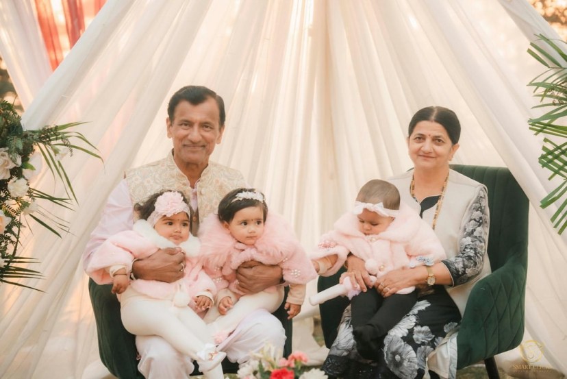 Rubina dilaik, abhinav shukla, twin daughters, first birthday celebration, 