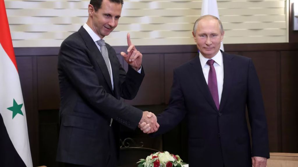 Bashar al-Assad And Vladimir Putin. Bashar al-Assad And Vladimir Putin.