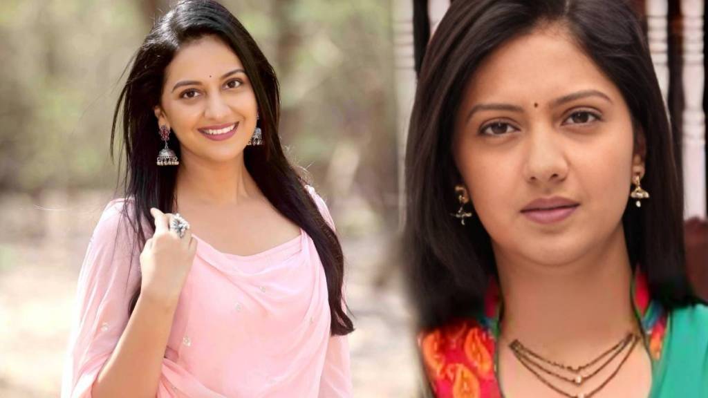 Tejashri Pradhan has kept the Mangalsutra from Honar Soon Me Hya Gharchi serial Tejashri Pradhan has kept the Mangalsutra from Honar Soon Me Hya Gharchi serial