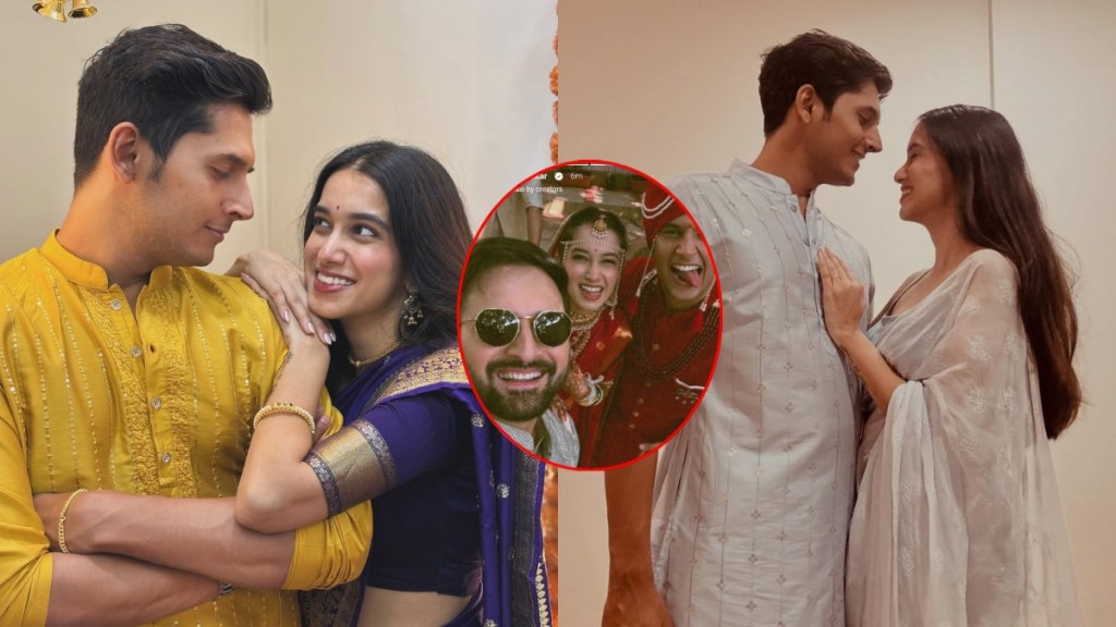 actor Shalva Kinjawadekar first Wedding Photo out actor Shalva Kinjawadekar first Wedding Photo out