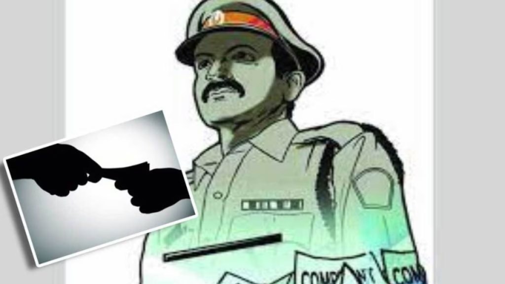 thane it has revealed that police are at the top for taking bribes