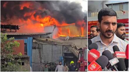 additional commissioner of pcmc on Fire At Unauthorized Scrap Shops