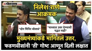 Fishermens question in nagpur winter session devendra Fadnavis gave brief answer to aggressive Nilesh Rane