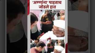 devendra fadanvis meet anna hazare at wedding