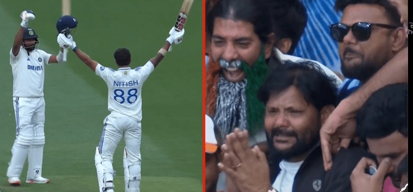 Nitish Kumar Reddy Century Father Reaction