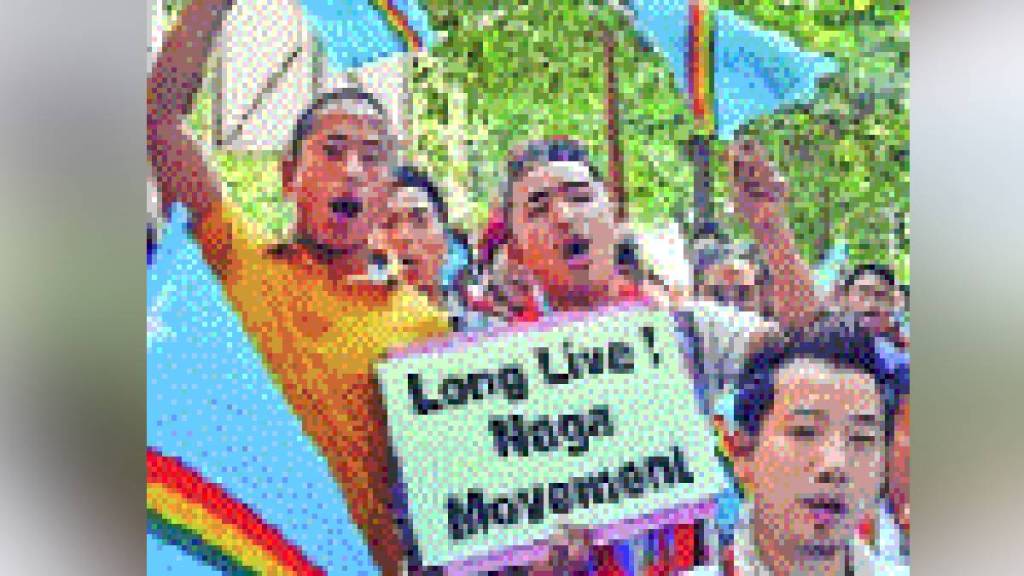 Loksatta sanvidhan bhan Nagaland Simon Commission Indian independence movement Nationalist movements in Nagaland
