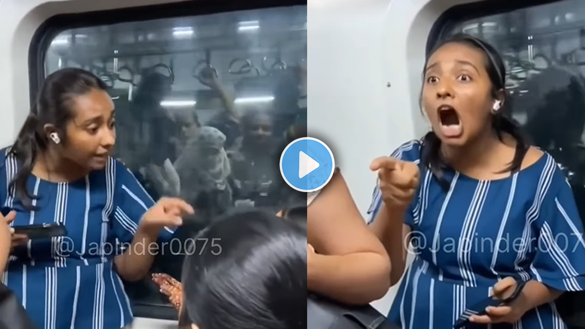 Mumbai ac local women fight over seat viral video on social media ...