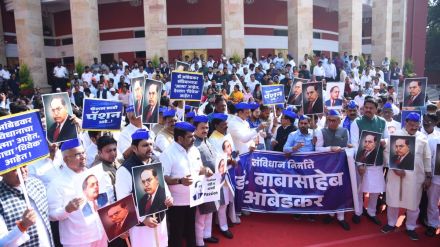 opposition angry over Amit Shahs controversial statement about dr babasaheb ambedkar opposition angry over Amit Shahs controversial statement about dr babasaheb ambedkar
