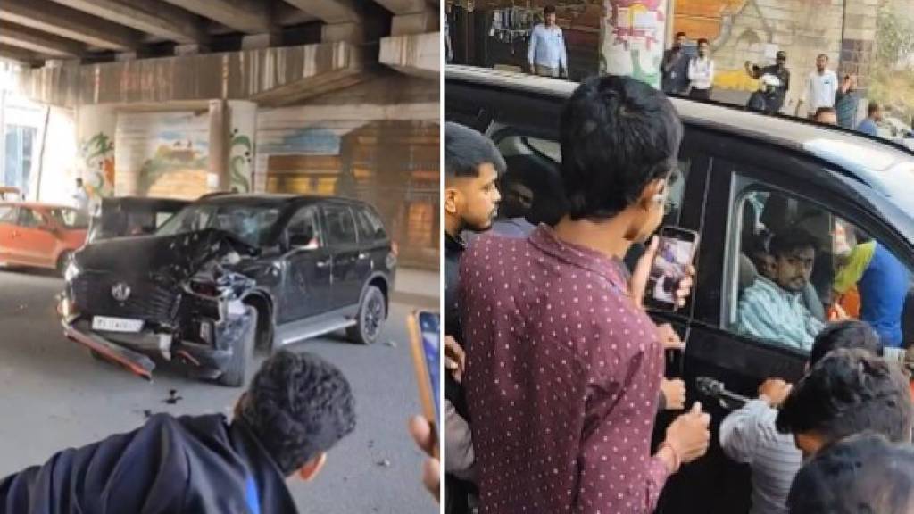19 year old youth hit three to four vehicles after drinking in pune
