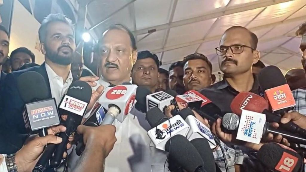 Ajit pawar reaction on cid and sit Inquiry in valmik karad case