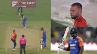 Sanju Samson Scored 22 Runs in an Over Against Gus Atkinson Hit 5 Boundaries Watch Video