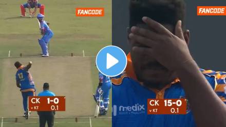 15 runs in 1 ball Oshane Thomas achieves bizarre record during KLT vs CK match in BPL 2024 25 15 runs in 1 ball Oshane Thomas achieves bizarre record during KLT vs CK match in BPL 2024 25